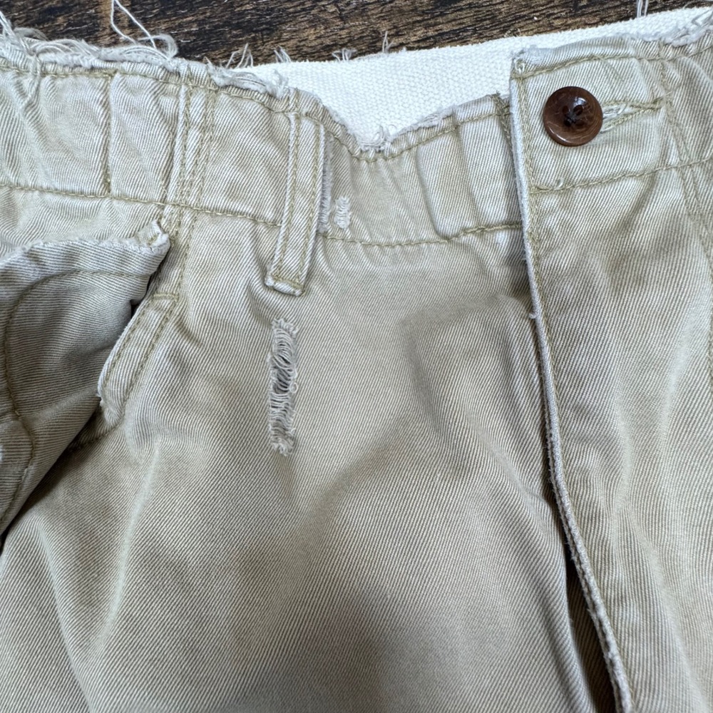 Polo‎ Ralph Lauren Mens Cargo Pants Khaki Cotton Straight Leg Size 33x32 - Picture 5 of 8